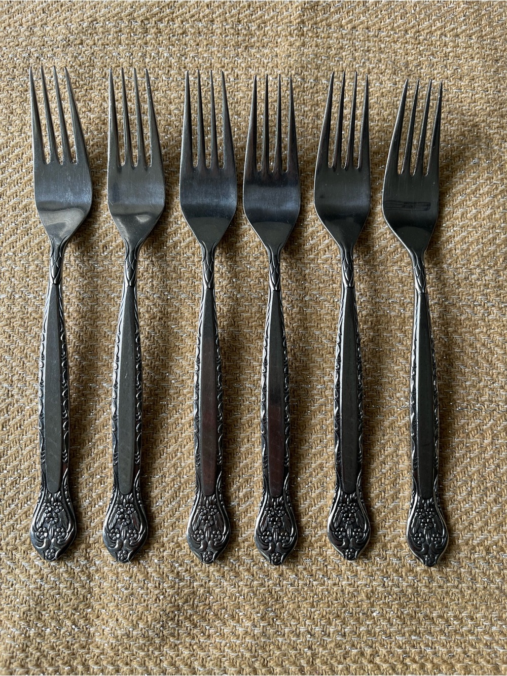 Laguna Stainless Dinner Forks (6) National Stainless